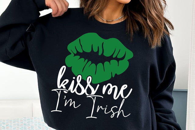 Kiss Me I'm Irish SVG | St Patricks Day SVG | Cut Files SVG TonisArtStudio 