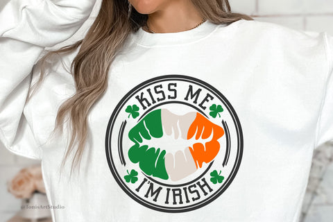 Kiss Me I'm Irish SVG | St Pattys Day Svg | St Patricks Svg SVG TonisArtStudio 