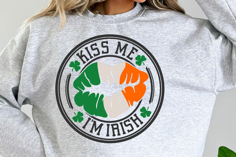 Kiss Me I'm Irish SVG | St Pattys Day Svg | St Patricks Svg SVG TonisArtStudio 