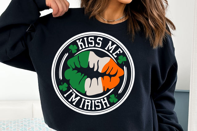 Kiss Me I'm Irish SVG | St Pattys Day Svg | St Patricks Svg SVG TonisArtStudio 