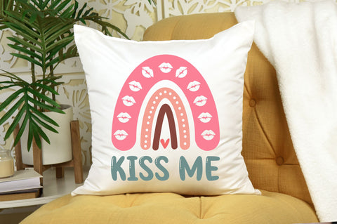 Kiss me rainbow svg Design SVG Regulrcrative 