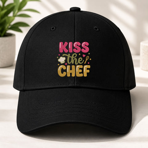 Kiss the Chef Machine Embroidery Design – Cute Cooking Kitchen Chef Embroidery File Embroidery/Applique DESIGNS PatternFeed8 