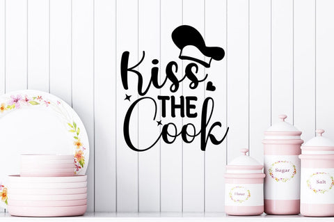 Kiss the cook SVG Design SVG Designangry 