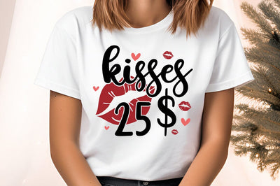 Kisses 25$ Bag SVG Design SVG Designangry 