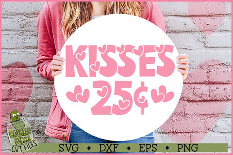 Kisses 25¢ Hearts SVG File SVG Crunchy Pickle 