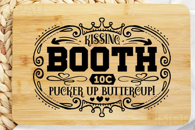 kissing booth 10C pucker up buttercup SVG Angelina750 