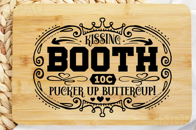 kissing booth 10C pucker up buttercup SVG Angelina750 