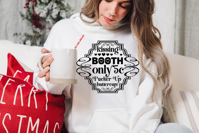 kissing booth only 5c pucker up buttercup SVG Angelina750 