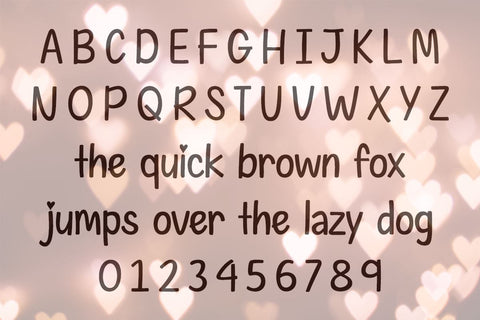 Kissing Season Font Misti's Fonts 