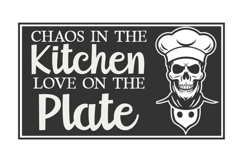 Kitchen Chaos Font: Playful Handwritten & Serif Letters for Farmhouse Projects ( Font Duo OTF TTF) Font TonisArtStudio 