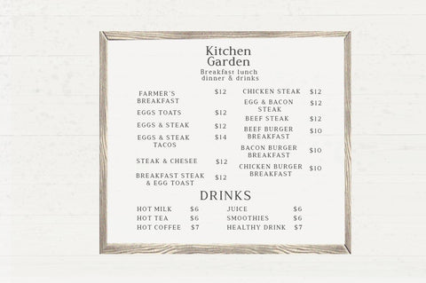 Kitchen Garden Font Manjali_Studio 