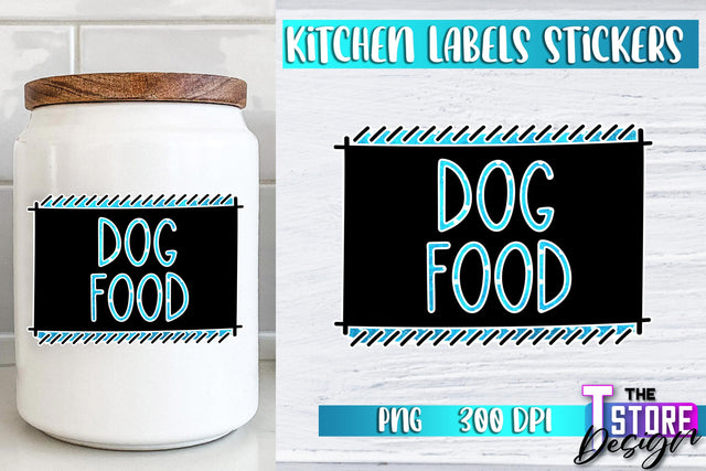Kitchen Labels Stickers Sublimation | Kitchen Decoration PNG | Home Design v.2 Sublimation The T Store Design 