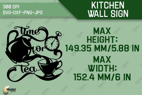 Kitchen Paper Cut Bundle. Kitchen Wall Decor Laser Cut SVG 3D Paper Evgenyia Guschina 