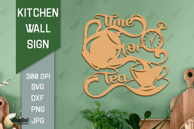 Kitchen Paper Cut. Kitchen Wall Decor Laser Cut SVG 3D Paper Evgenyia Guschina 