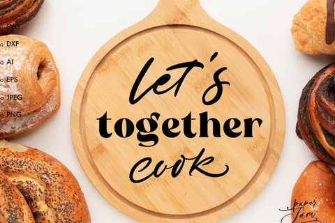 Kitchen quotes SVG Kitchen apron SVG Cutting board svg SVG Paperjamlab 