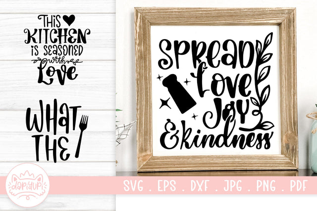 Kitchen SVG Cut File SVG dapiyupi store 