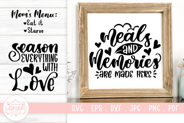 Kitchen SVG Cut File SVG dapiyupi store 