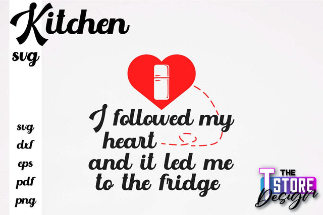 Kitchen SVG | Kitchen Quotes Design | Home SVG | Home Chef Design SVG The T Store Design 
