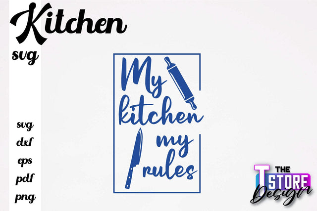 Kitchen SVG | Kitchen Quotes Design | Home SVG | Home Chef Design SVG The T Store Design 
