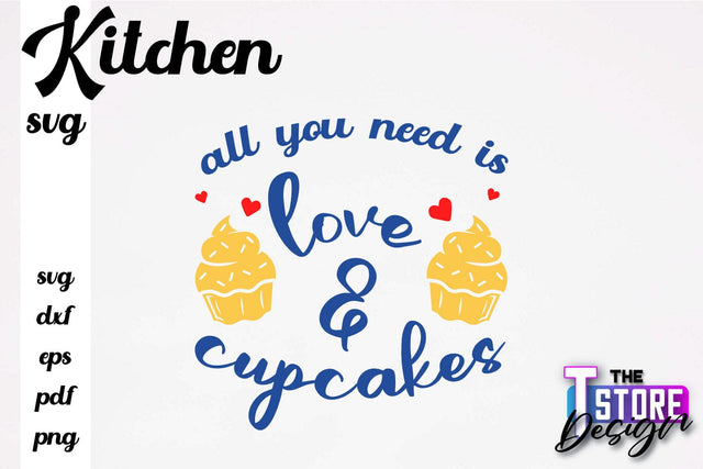 Kitchen SVG | Kitchen Quotes Design | Home SVG | Home Chef Design SVG The T Store Design 