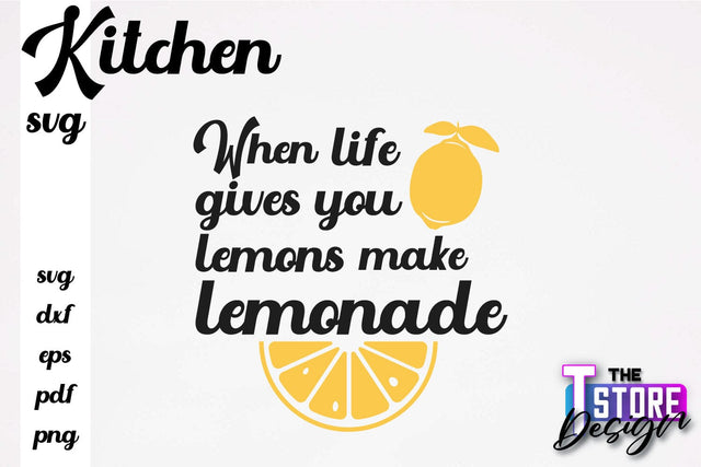 Kitchen SVG | Kitchen Quotes Design | Home SVG | Home Chef Design SVG The T Store Design 