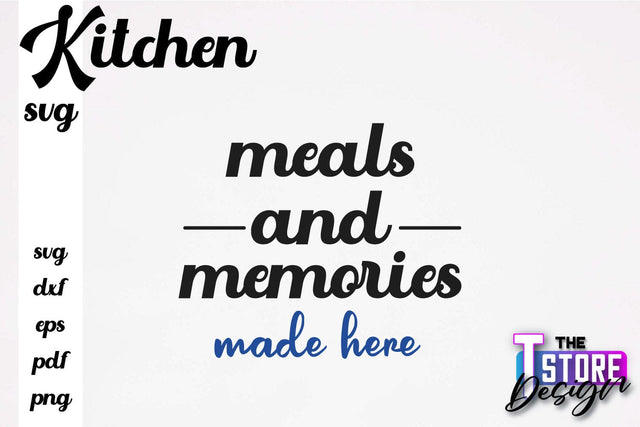 Kitchen SVG | Kitchen Quotes Design | Home SVG | Home Chef Design SVG The T Store Design 
