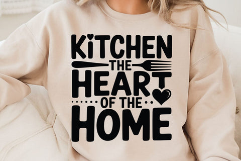 Kitchen The Heart Of The Home SVG Angelina750 