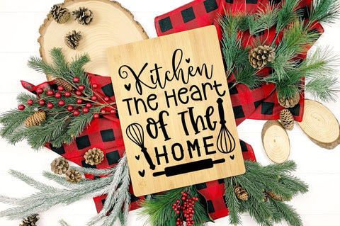 Kitchen the heart of the home SVG design SVG Regulrcrative 