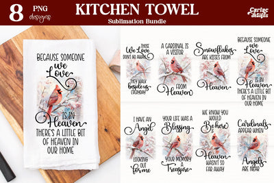 Kitchen Towel Sublimation Bundle Sublimation Carla C Designs 
