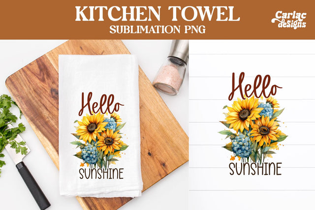 Kitchen Towel Sublimation Sublimation Carla C Designs 