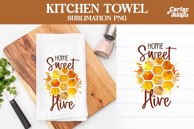 Kitchen Towel Sublimation Sublimation Carla C Designs 