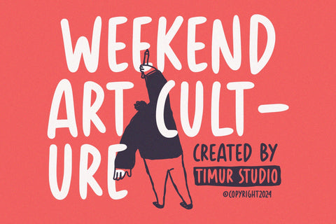 Kitchen Whisker - Playful Handwritten Display Font Font Timur type 