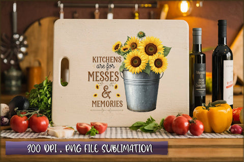 Kitchens are for messes & memories Sublimation Sublimation Shetara Begum 