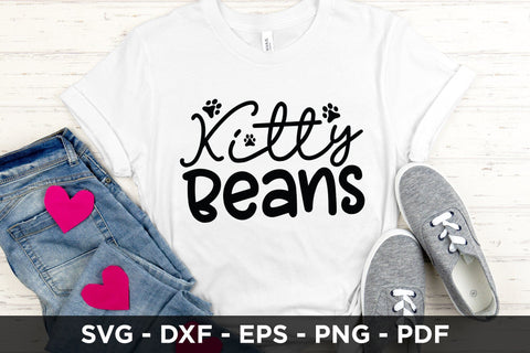 Kitty Beans - Cat SVG Design SVG CraftLabSVG 