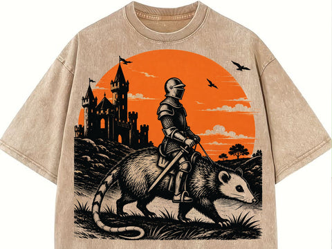 Knight Opossum Png, Funny Meme Shirt SVG DesignDestine 