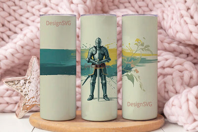 Knight Tumbler Wrap 20oz Sublimation DesignSVG 