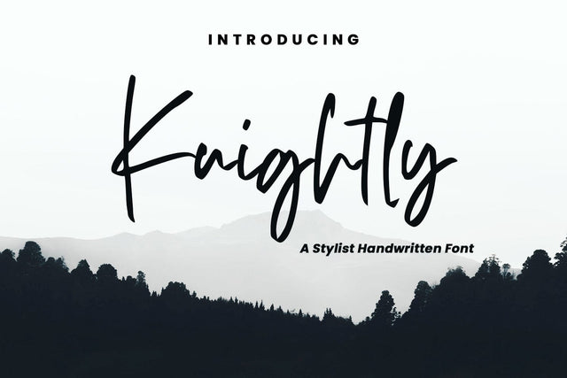 Knightly Font RomieStudio 