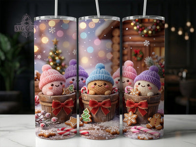 Knitted Christmas Cuties 20oz Tumbler, Knitted Christmas, Christmas Cuties, Knitted Cuties PNG, Cuties Tumbler, Knitted Tumbler, Christmas Cuties PNG, 20oz Tumbler Wrap Sublimation SvggirlplusArt 