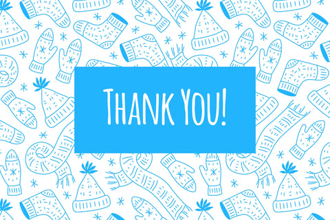 Knitted Winter Accessories Doodle Seamless Pattern PNG JPG EPS Digital Pattern Rin Green 