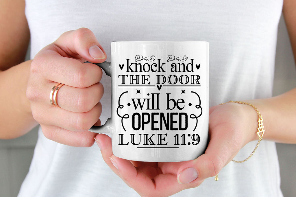Knock and the door will be Svg Design - So Fontsy