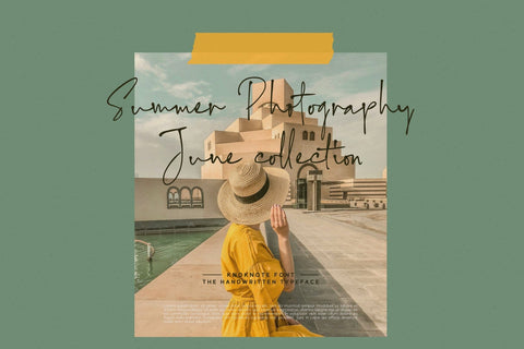 Knoknote / handwritten typeface Font Javapep 