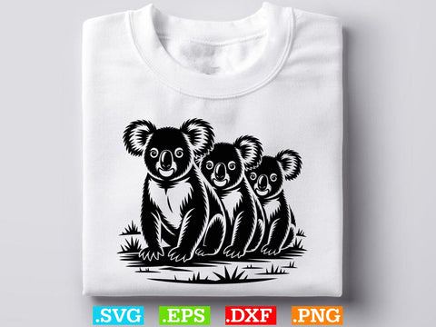 Koala SVG Bundle, Australia Wildlife Designs (Instant Download) SVG Creativeart88 