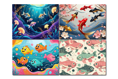 koi fish cutting board, japanese koi design Sublimation Paper Switch 