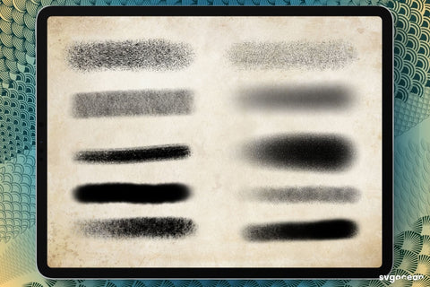 Koi Fish Tattoo Procreate Brushes SVG SvgOcean 