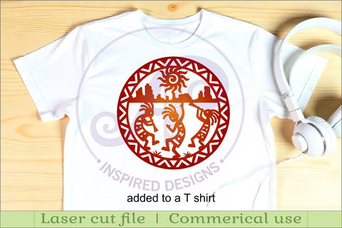 Kokopelli wall art sign, SVG file SVG APInspireddesigns 