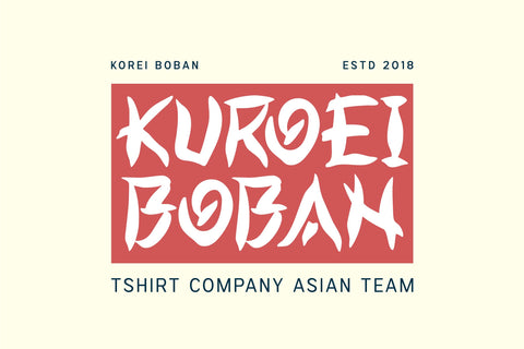 Konbami Font ahweproject 