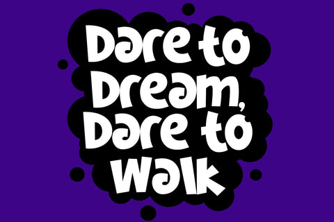 Kong Bold | Playful Bold Display Font Font Mozzatype 