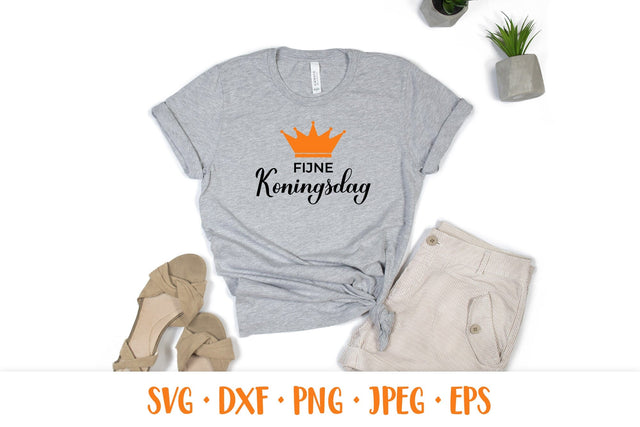 Koningsdag SVG. King Day. Holiday in Netherlands SVG LaBelezoka 