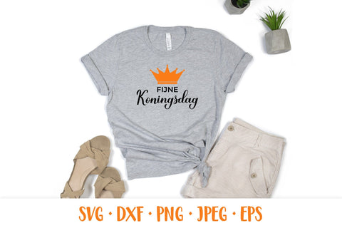 Koningsdag SVG. King Day. Holiday in Netherlands SVG LaBelezoka 