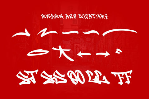 Koobang – Monoline Graffiti Tag Font with Swash, Ligature, and Street Authentic Energy Font Mozzatype 